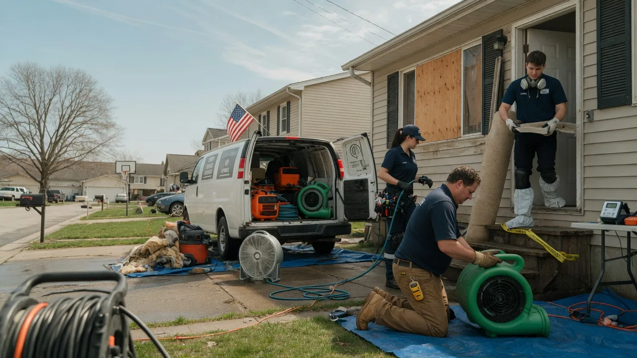 Water Damage Restoration in Five Points, TN near me